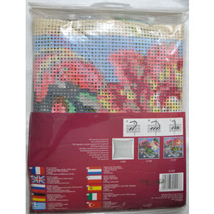 Collection D' Art Rose Antique Droite Chunky Cross Stitch Cushion Front Kit 40x40cm
