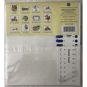 DMC Blue Birds Home Cross Stitch Kit 27 x 20cm 14ct Aida, 577113