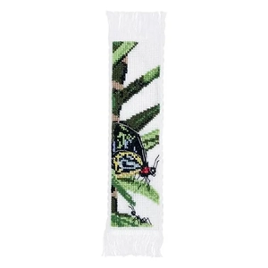 CAIRNS BUTTERFLY Counted Cross Stitch Bookmark Kit 5cm x 18cm