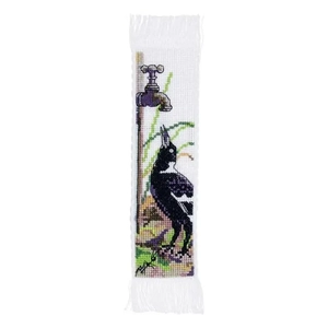 MAGPIE Counted Cross Stitch Bookmark Kit 5cm x 18cm By Natalie Jane Parker