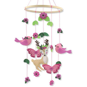 Birds & Butterflies - Sew Your Own Felt Mobile Craft Kit