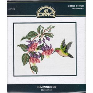 DMC, HUMMINGBIRD Counted Cross Stitch Kit, 587116