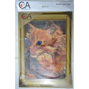 Collection D' Art Tapestry Kit, KITTEN, 22cm x 30cm (#6.229K)