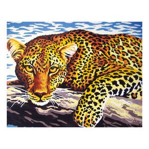 Collection D' Art Tapestry Kit, LEOPARD, 22cm x 30cm (#6.254K)