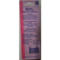 Hemline Polyester Shirring Elastic 0.75mm x Approx 20 metres, BLACK, Smocking, Cuffs etc