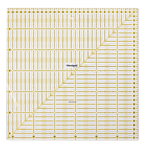 Prym Universal Square Ruler, Metric Scale, 31.5cm x 31.5cm Omnigrid