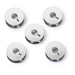 Prym Sewing Machine Bobbins, Steel, Small Rotary Gripper 21.2mm