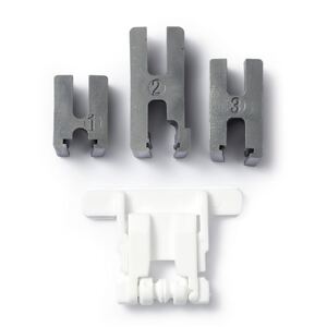 Prym Zip Fastener Foot For Sewing Machine, For Invisible Zip Fasteners #611974