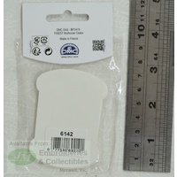 DMC Large Floss Bobbin Cards, Cardboard, Pack Of 6 Cards