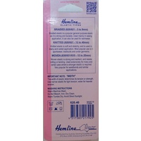 Hemline General Knitted Polyester Elastic, 40mm x 1 Metre, WHITE