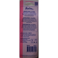 Hemline General Braided Polyester Elastic, 6mm x 5 metres, WHITE