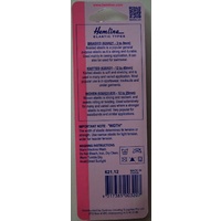 Hemline General Knitted Polyester Elastic, 12mm x 2 metres, BLACK