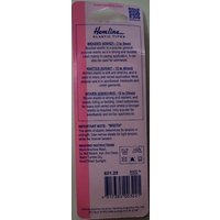 Hemline General Knitted Polyester Elastic, 25mm x 1 Metre, BLACK