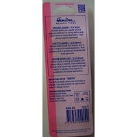 Ribbed Non-Roll Elastic, Woven, 12mm x 2 Metres, WHITE, Hemline