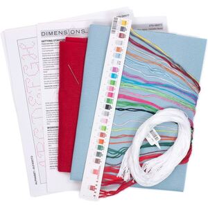 LLAMA Christmas Stocking Counted Cross Stitch Kit, 40.6cm Long, 70-08977