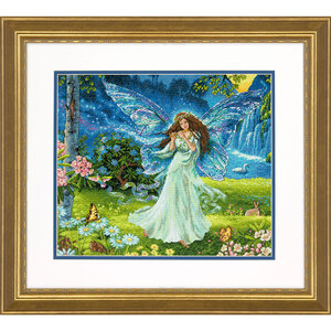 SPRING FAIRY Counted Cross Stitch Kit 35.5 x 30.4cm #70-35354 By Dimensions