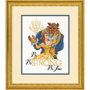 Disney Princess, BE BRAVE Counted Cross Stitch Kit, 70-35358 by Dimensions