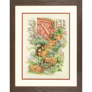 GARDEN STEPS Counted Cross Stitch Kit, 70-35362 by Dimensions