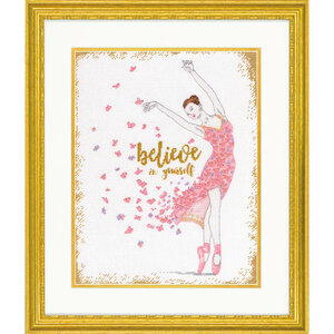 DREAM DANCER Counted Cross Stitch Kit #70-35384