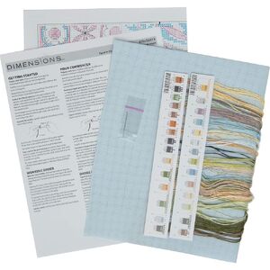 EGRET IN FLIGHT Counted Cross Stitch Kit 14" x 9" 70-35411