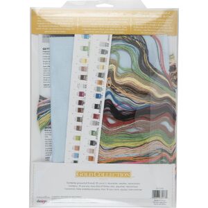 PARIS SCENE Counted Cross Stitch Kit, 70-35438, Gold Collection