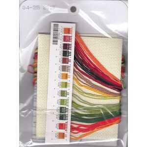 Dimensions Counted Cross Stitch Kit POPPY PAIR, 7" x 5" (17cm x 12cm) 70-65116