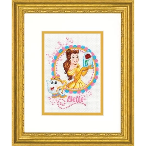 Disney Princess BELLE Counted Cross Stitch Kit 70-65186 by Dimensions