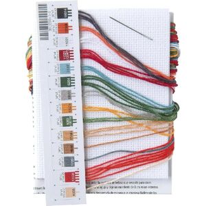 FOREST HOUSE Counted Cross Stitch Kit 5" x 7" (12.7cm x 17.7cm)