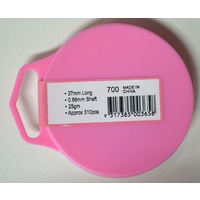 Hemline Dressmakers Pins 27mm x 0.66mm, Approx 310 Pins, High Carbon Steel