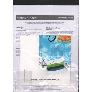 Dimensions JUST BE Embroidery On Watercolor Kit 71-01564