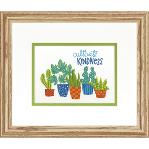 CULTIVATE KINDNESS Printed Embroidery Kit 71-06253 by Dimensions
