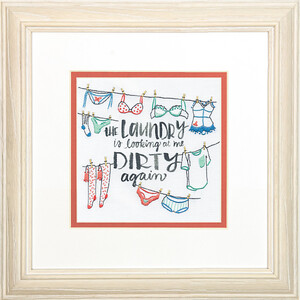 Dimensions OUT TO DRY Needlepoint Cross Stitch Kit, 71-06255