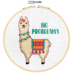 Dimensions NO PROBLLAMA Counted Cross Stitch Kit, 72-76111