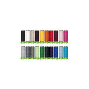 Gutermann rPet Sew-All 100m Thread 20 Reels 100% Recycled Polyester- Polular Colours