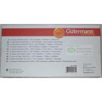 GUTERMANN Sew All Thread Kit, 11 x 100m Spool Pack, Seam Ripper & Hand Gauge