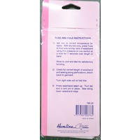 Hemline Fuse & Fold Iron-On Slotted Waist Band Interfacing 25mm x 3 metres