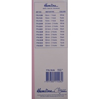 Hemline Bra Back Replacement 19mm (3/4"), 1 Hook, 2 Rows, NUDE