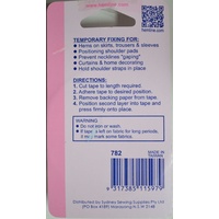 Hemline Insta-Bond Tape, Double Sided All Purpose, Bonds Fabrics 19mm x 4.5m