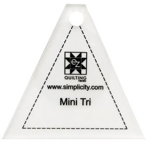 Mini Tri Triangle Jelly Roll Ruler by EZ Quilting (882237)