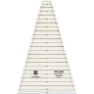 Fat Cats Triangle Ruler by EZ Quilting #8823747A