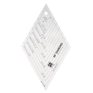 EZ 60 Degree Diamond Quilt Ruler (882670182A)