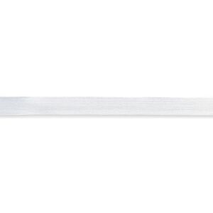 White Cotton Ribbon Tape, 10mm x 5m by Prym