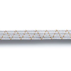 White Super Elastic 7mm x 10m by Prym