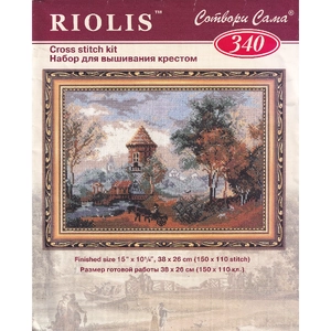 Classic View, Counted Cross Stitch Kit, 38cm x 26cm on 10ct Evenweave Fabric