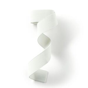 Elastic Tape Soft 25mm x 1m White, For Waistbands, PJ's & More by Prym