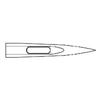 Klasse Sewing Machine Needles, TOPSTITCH Size 90 / 14, Pack of 5 Needles