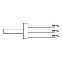 Klasse Sewing Machine Needles, TRIPLE NEEDLE 3.0, Pack of 1 Needle