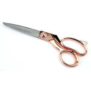 Klasse 254mm (10") Dressmaking Shears, Knife Edge Blades in Rose Gold Finish