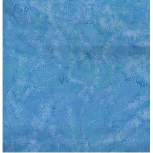 BLUE by Batik Australia #1144, Batik Cotton Fabric 110cm Wide