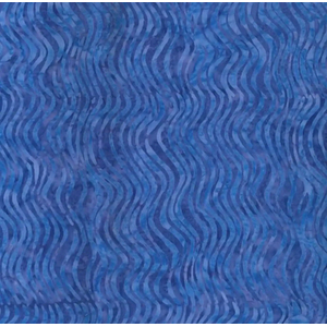 BLUE by Batik Australia #1146, Batik Cotton Fabric 110cm Wide